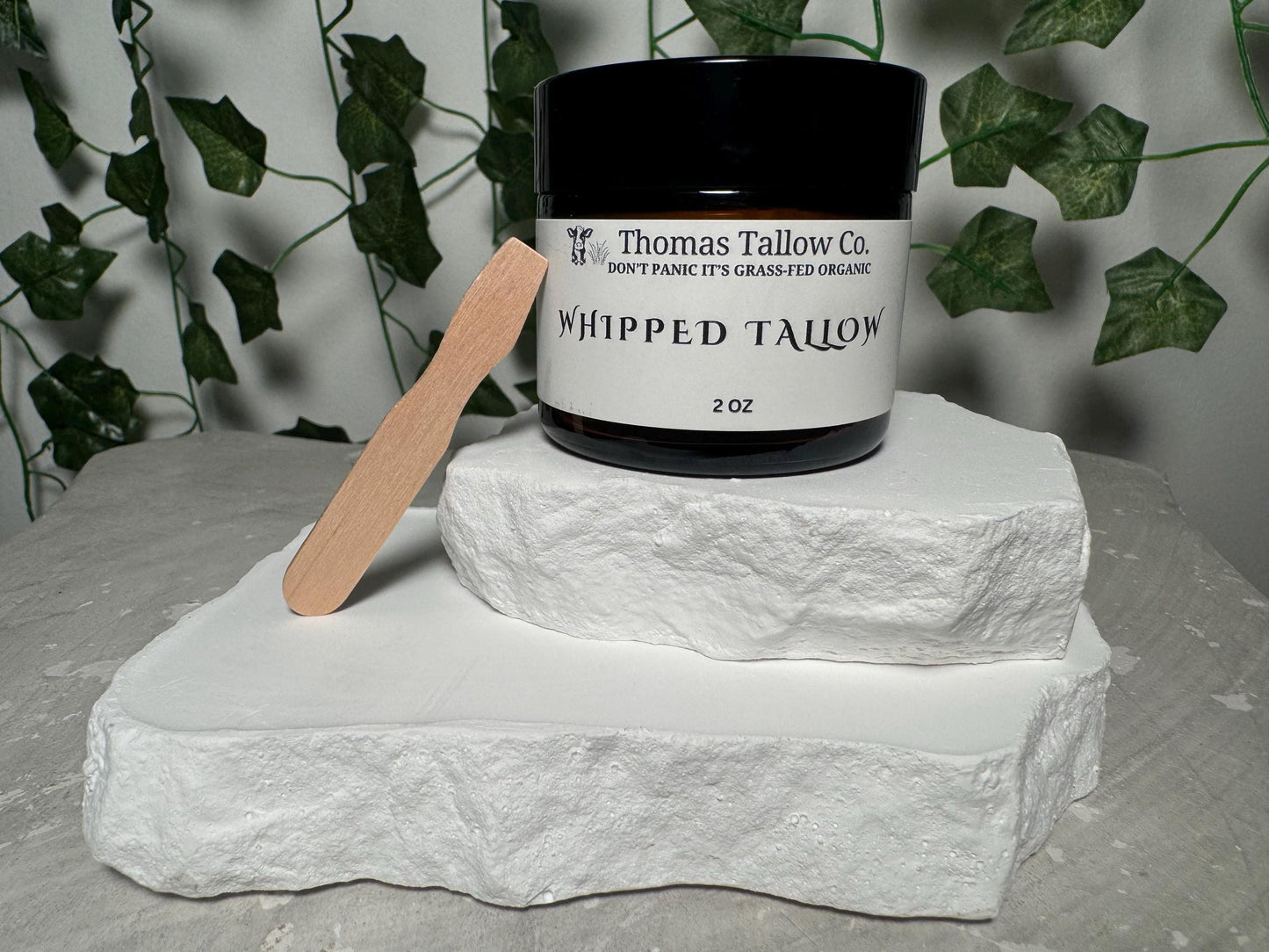 Pure Whipped Tallow — One ingredient - Organic Grass-Fed Beef Suet