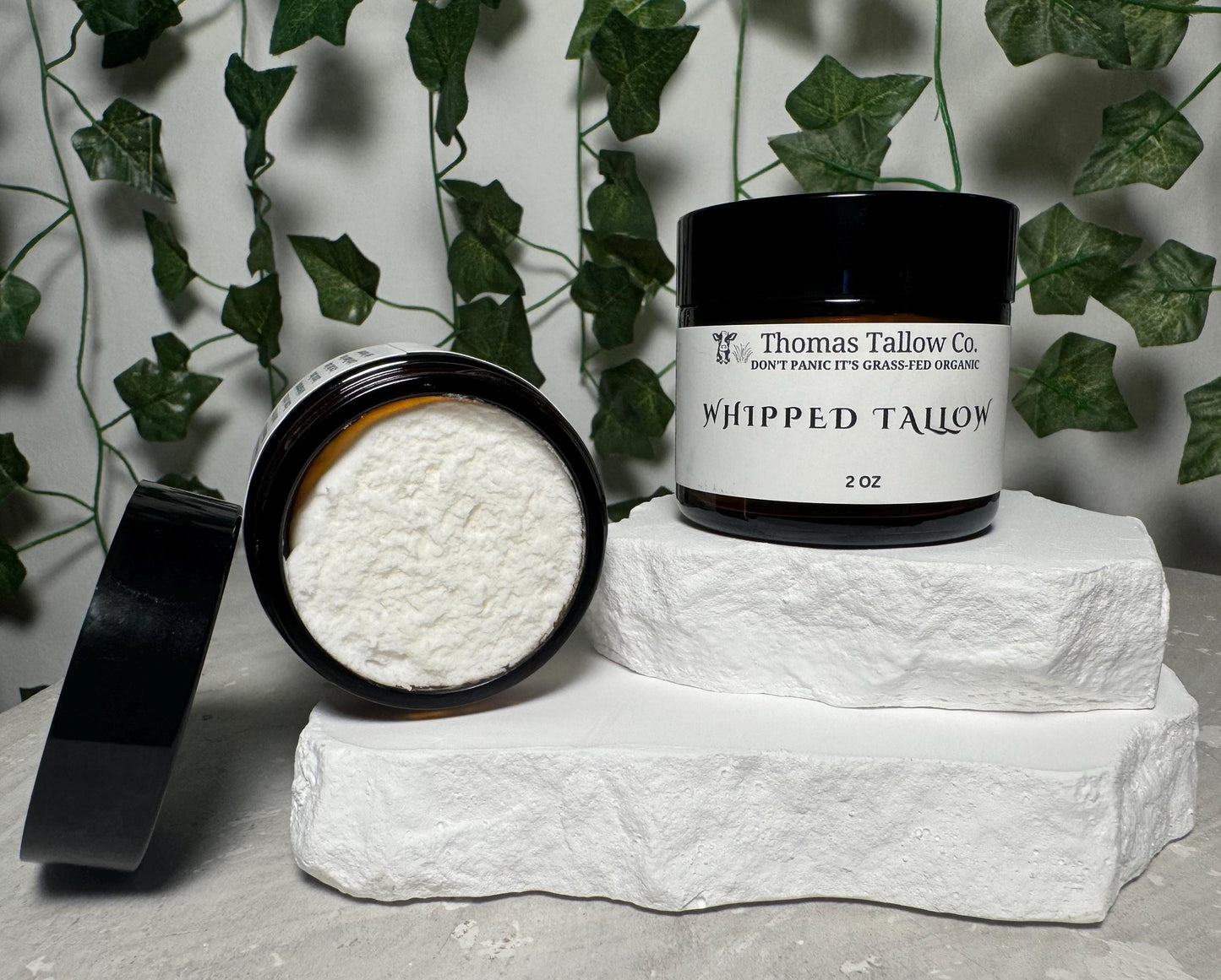 Pure Whipped Tallow — One ingredient - Organic Grass-Fed Beef Suet